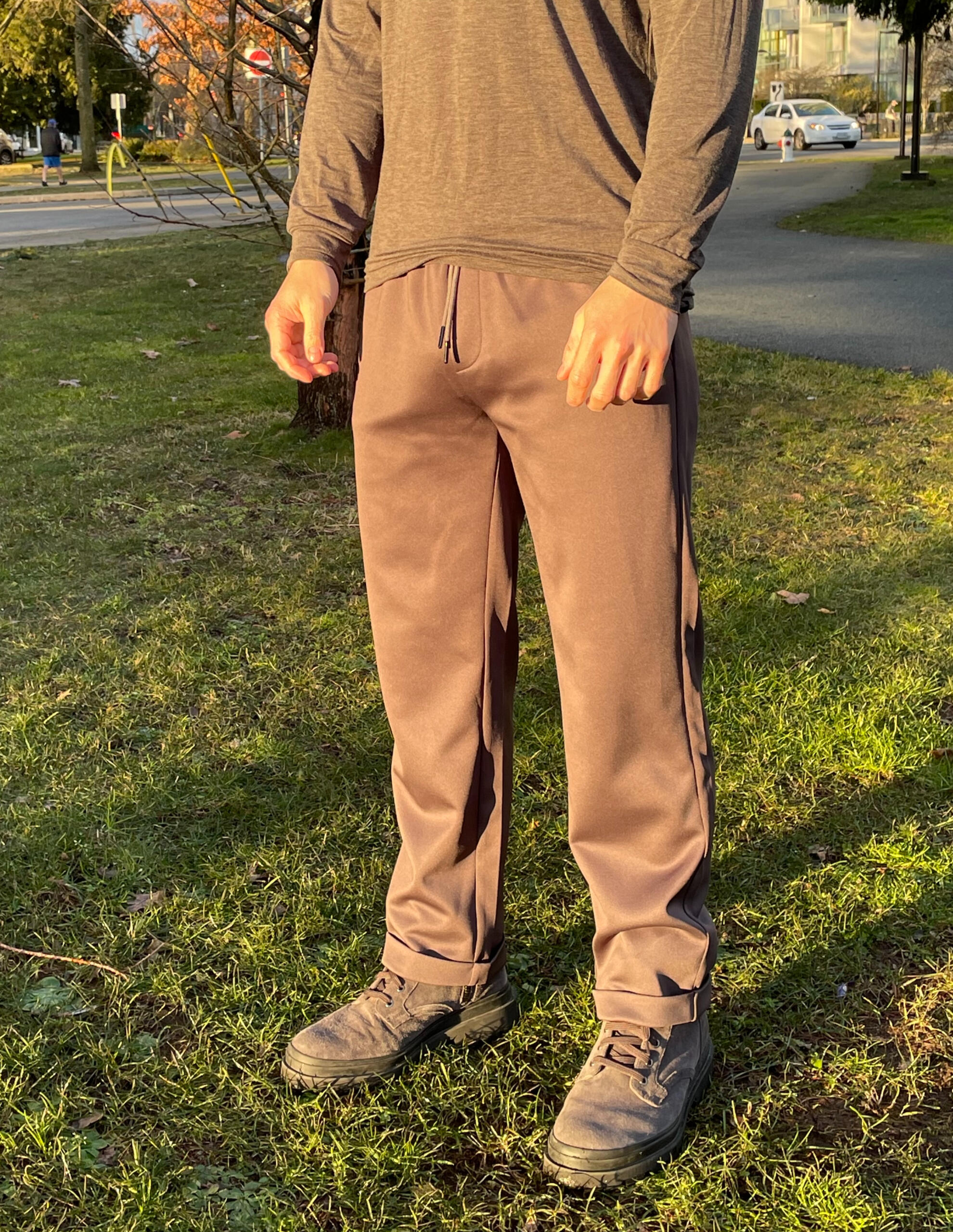 AssureWear Pant in Park Premium blend of fabric in hip protective pants